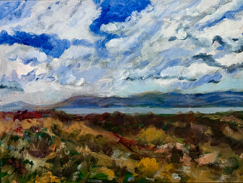 Where the Sky Opens — Framed Original Oil Painting