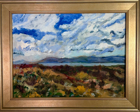 Where the Sky Opens — Framed Original Oil Painting