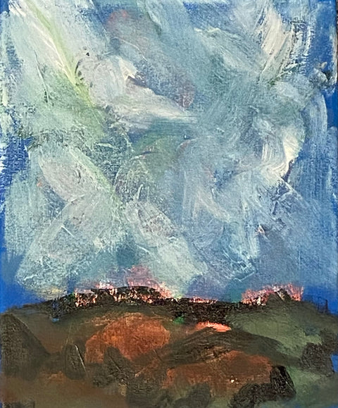 Fast Moving Sky 8" x 10"