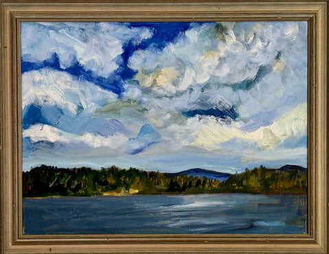 Beneath an Open Sky — Framed Original Oil Painting