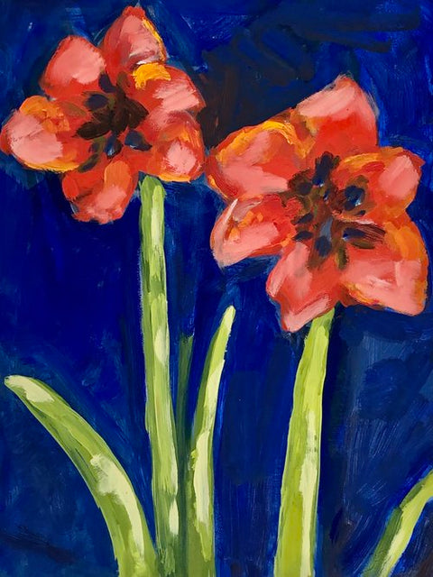 Amaryllis and Ultramarine